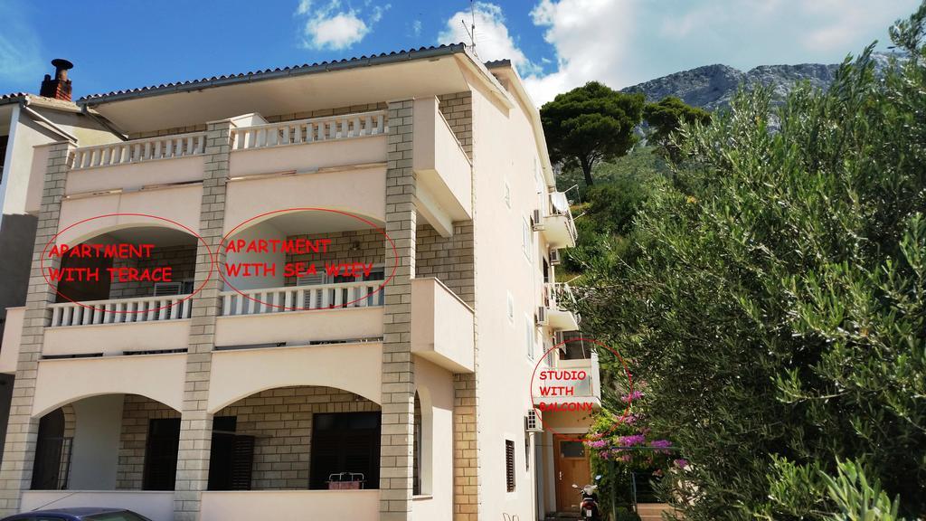 Apartments Ursic Mb Brela Exterior foto